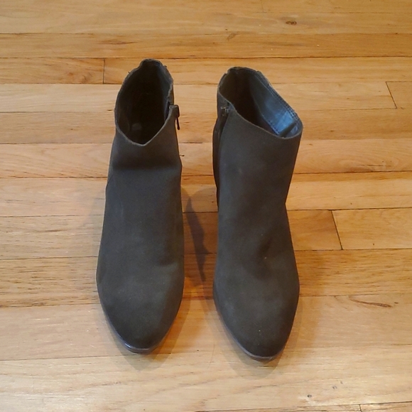 Aldo Green Suede Boots Booties - 7.5 - Picture 4 of 13